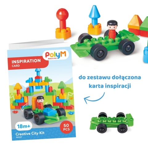 informacja o dołączonej do zestawu karcie inspiracji