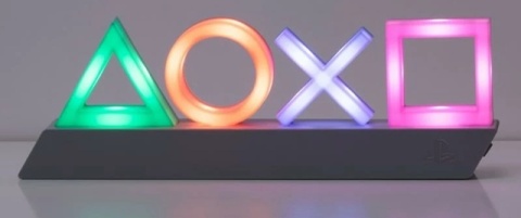 Lampka Playstation Icons włączona Lampka Playstation Icons włączona