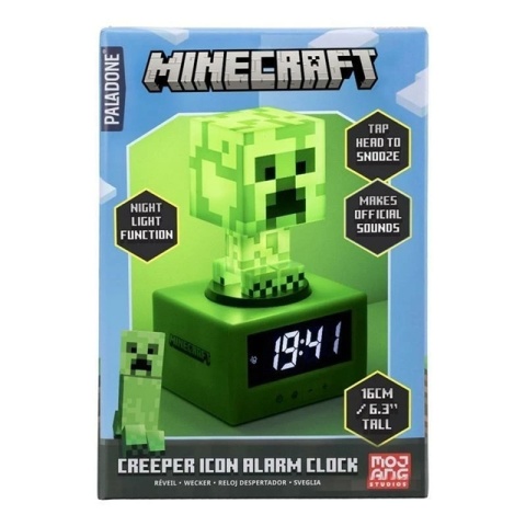 Minecraft Alarm Creeper  opakowanie Minecraft Alarm Creeper  opakowanie