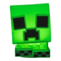 Minecraft Silikonowa Lampka Z Akumulatorem Creeper włączona