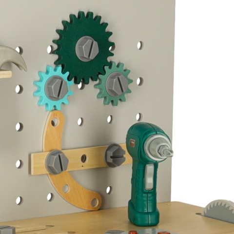 Przykcone koła zębate obok wkrętarka